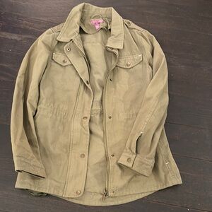Olive Green Utility Jacket